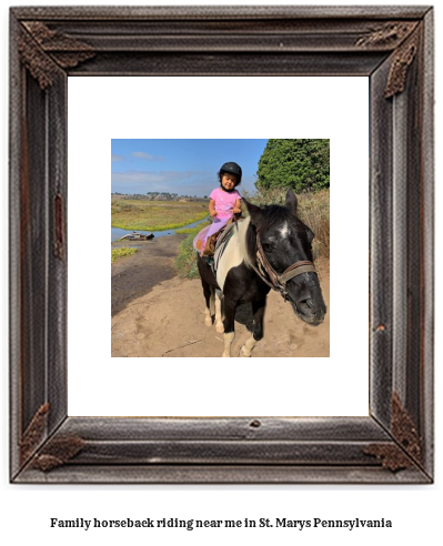 family horseback riding near me in St. Marys, Pennsylvania